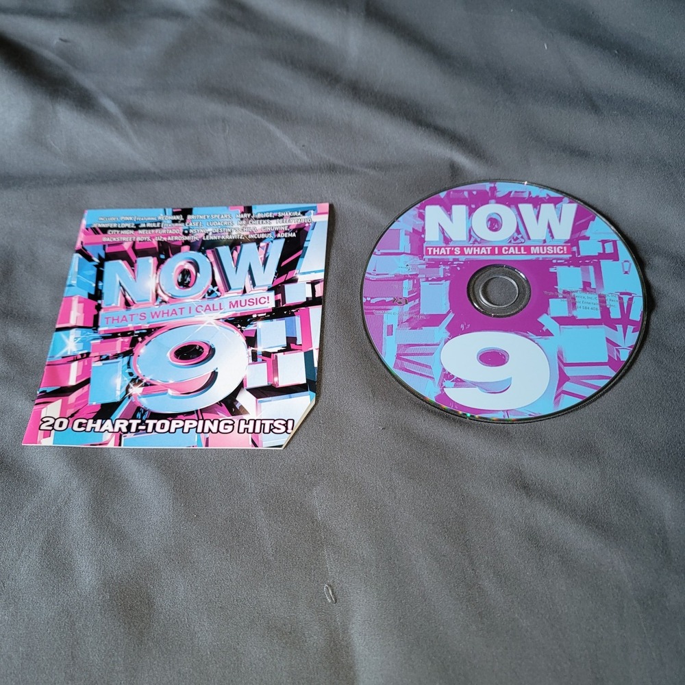 Now That's What I Call Music 9 - 20 top chart hits NO CASE
